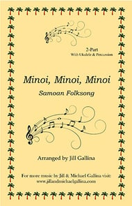 Minoi, Minoi, Minoi Two-Part choral sheet music cover Thumbnail